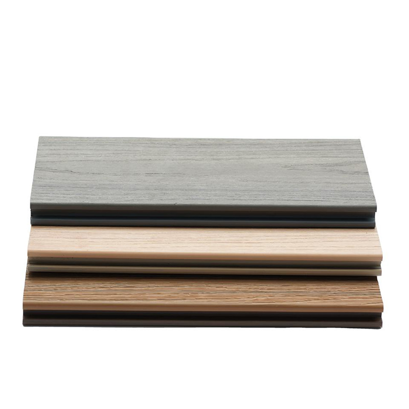 3D reliëf houtnerf composiet houten kunststof vloer is sterk en duurzaam